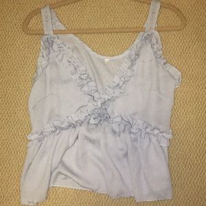 CUTE BLUE TANK TOP
